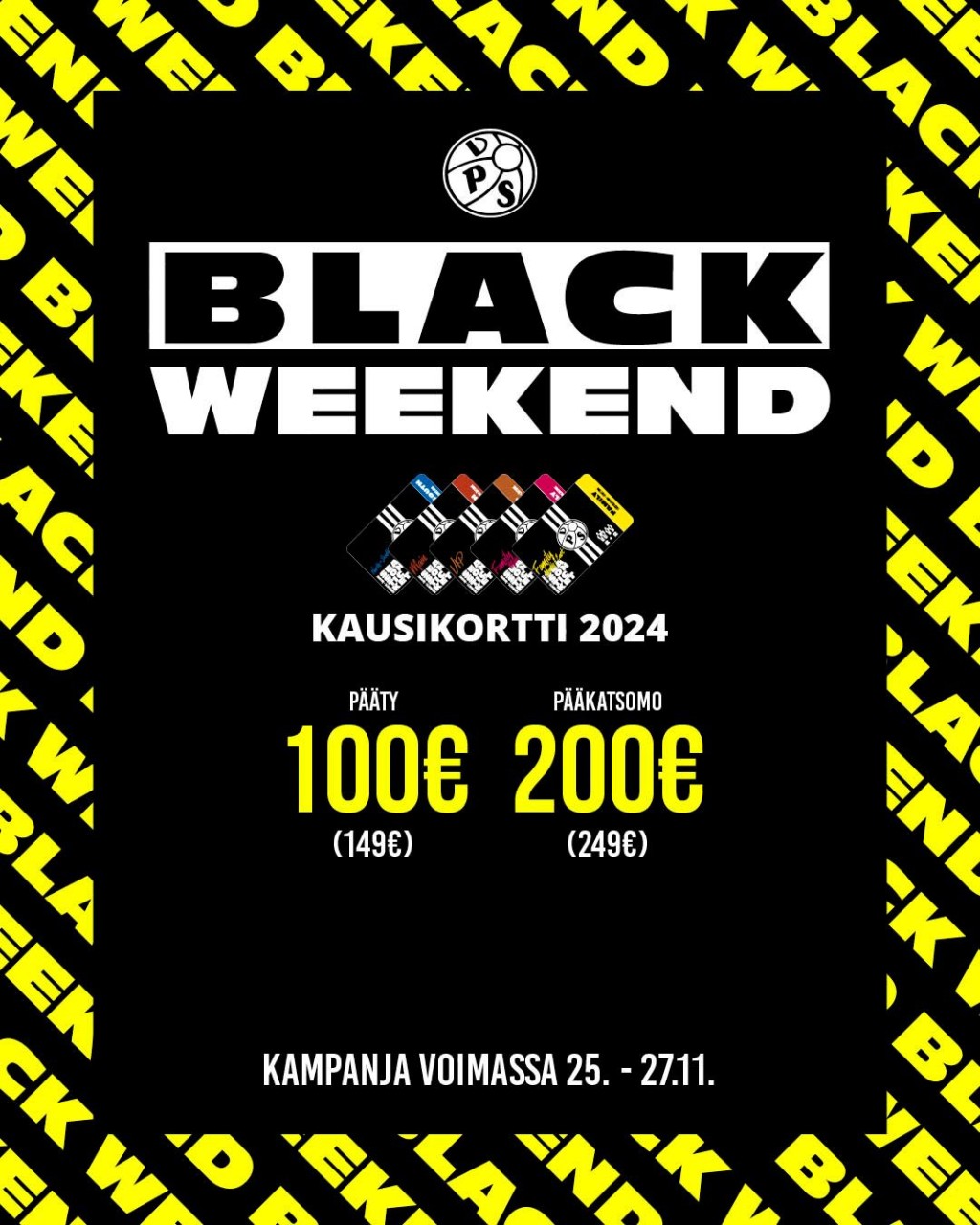 VPS toteuttaa Black Weekend -kampanjan!