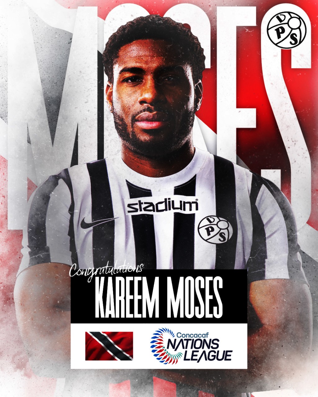 Congratulations to Kareem Moses